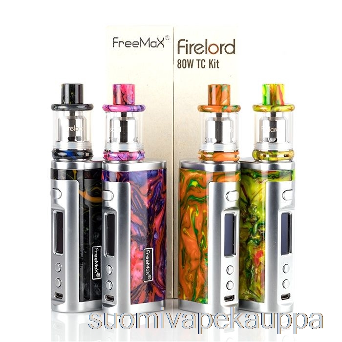 Vape Suomi Freemax Firelord 80w Tc Aloitussarja Keltainen